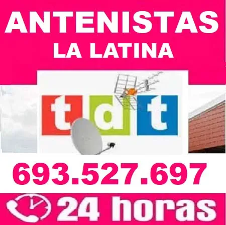 Antenistas La Latina a domicilio